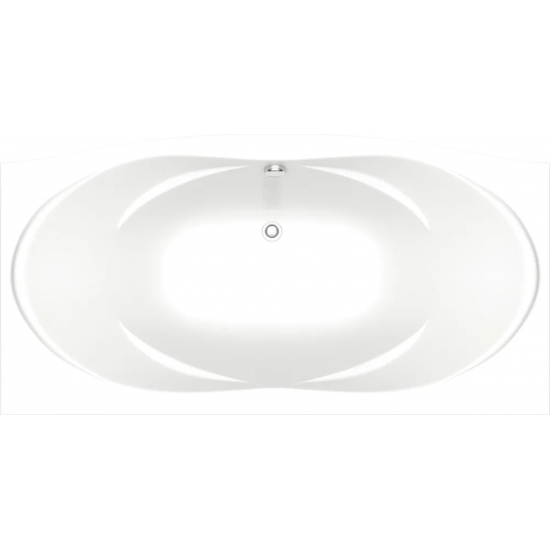 Акриловая ванна BAS Фиеста 195x100 см, с каркасом