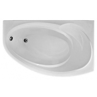 Акриловая ванна BAS Флорида R 160x100 см, угловая, с каркасом, асимметричная