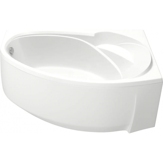 Акриловая ванна BAS Флорида R 160x100 см, угловая, с каркасом, асимметричная