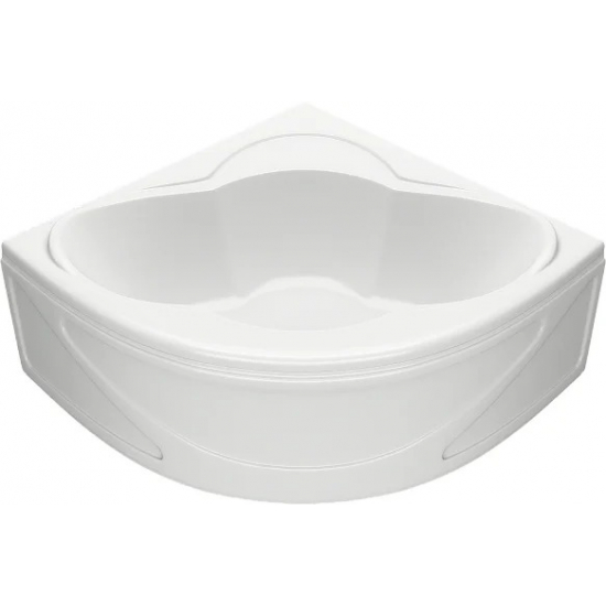 Акриловая ванна BAS Имейджен В 00056 140x140 см, угловая, с каркасом, четверть круга