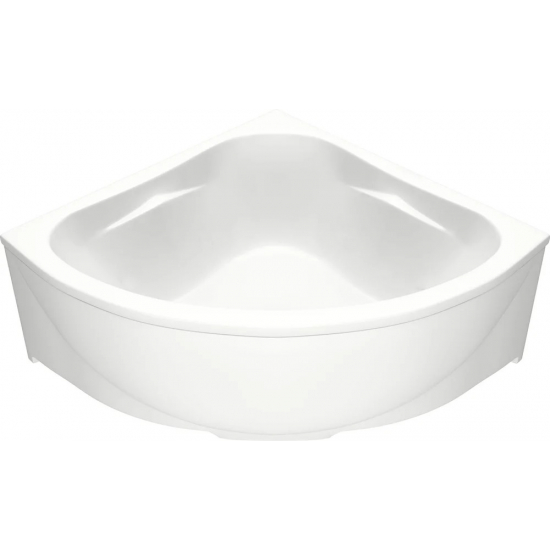 Акриловая ванна BAS Империал 150x150 см, угловая, с каркасом, четверть круга