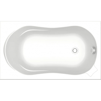 Акриловая ванна BAS Кэмерон 120x70 см, с каркасом