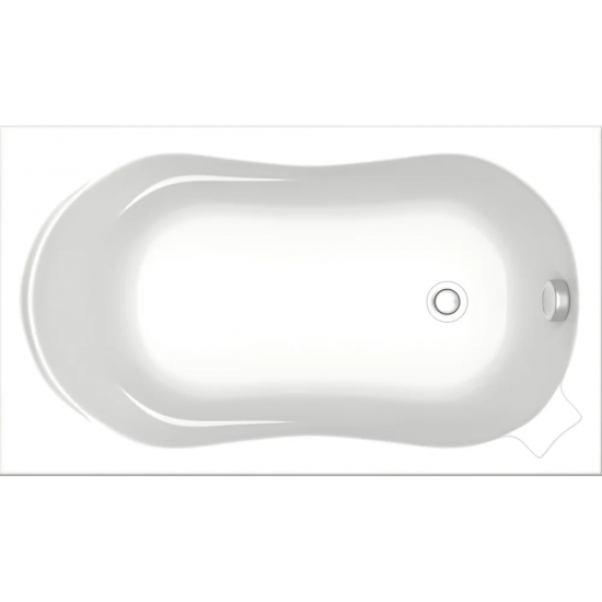 Акриловая ванна BAS Кэмерон 120x70 см, с каркасом