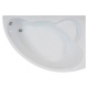 Акриловая ванна BAS Лагуна R 170x120 см, угловая, с каркасом, асимметричная