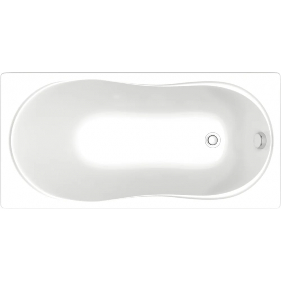 Акриловая ванна BAS Лима стандарт 130x70 см, с ножками