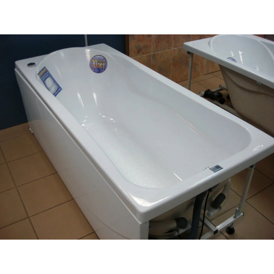 Акриловая ванна BAS Мальта 170x75 см, с каркасом