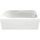 Акриловая ванна BAS Мальта 170x75 см, с каркасом