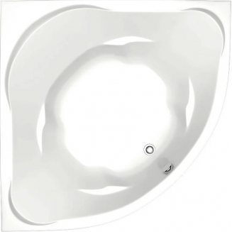 Акриловая ванна BAS Ривьера 160x160 см, угловая, с каркасом, четверть круга