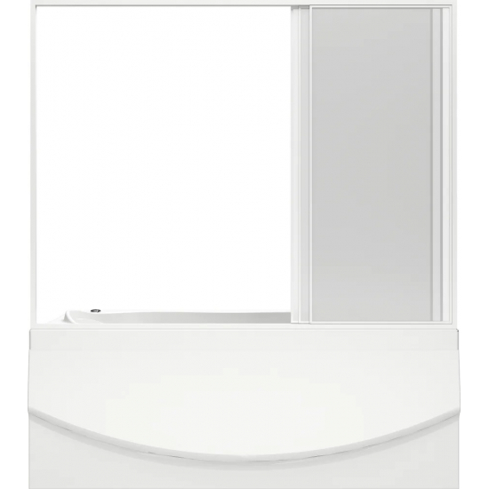 Акриловая ванна BAS Ямайка 180x80 см, с каркасом