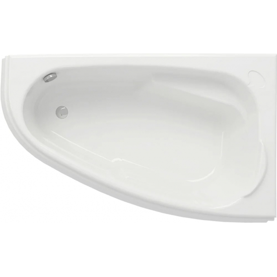 Акриловая ванна CERSANIT Joanna R 160x95 см, без опоры угловая, асимметричная