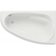 Акриловая ванна CERSANIT Joanna R 160x95 см, угловая, с ножками, асимметричная