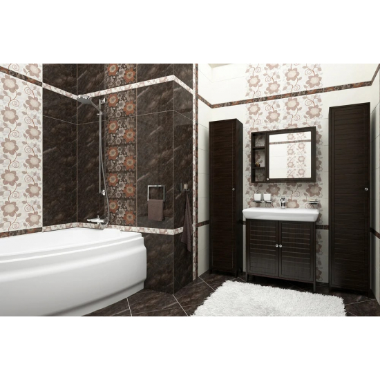 Акриловая ванна CERSANIT Joanna R 160x95 см, угловая, с ножками, асимметричная