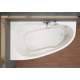 Акриловая ванна CERSANIT Joanna WA-JOANNA*140-L 140x90 см, без опоры угловая, асимметричная