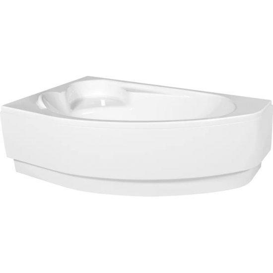Акриловая ванна CERSANIT Kaliope L 170x110 см, с каркасом, асимметричная