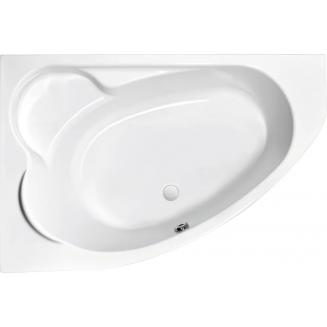 Акриловая ванна CERSANIT Kaliope L без опоры 170x110 см, угловая, асимметричная