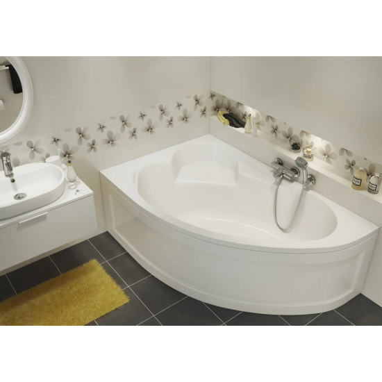 Акриловая ванна CERSANIT Kaliope L без опоры 170x110 см, угловая, асимметричная