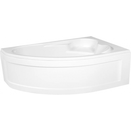 Акриловая ванна CERSANIT Kaliope R 170x110 см, с каркасом, асимметричная