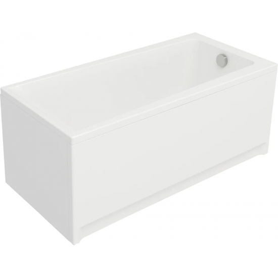 Акриловая ванна CERSANIT Lorena 150x70 см, с каркасом, ультрабелая