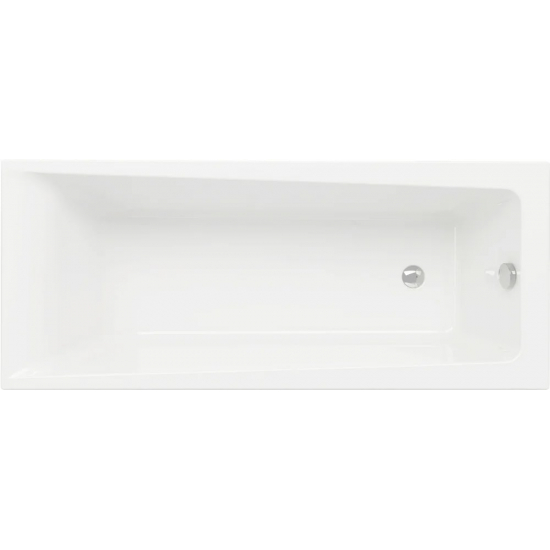 Акриловая ванна CERSANIT Lorena 170x70 см, с каркасом, ультрабелая