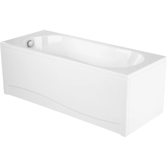 Акриловая ванна CERSANIT Nike 150x70 см, с каркасом, ультрабелая