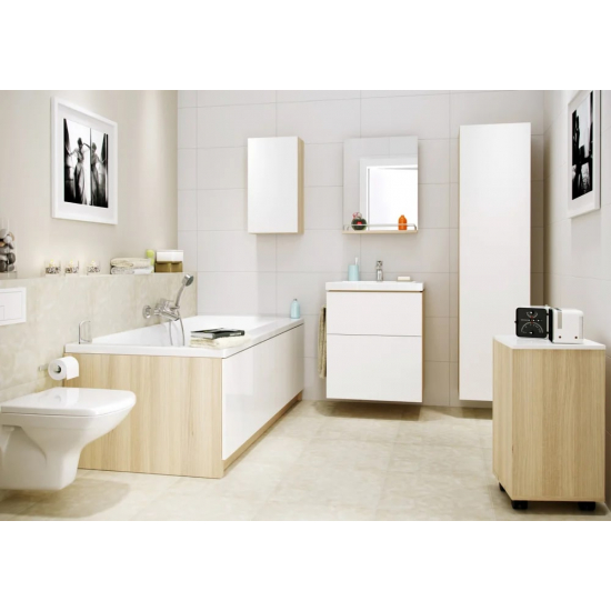 Акриловая ванна CERSANIT Smart 63350 (WP-SMART*170-L) без опоры 170x80 см