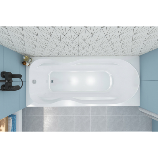 Акриловая ванна МЕТАКАМ Comfort Maxi 180x80 см, c каркасом