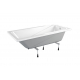 Акриловая ванна МЕТАКАМ Light 150x70 с каркасом
