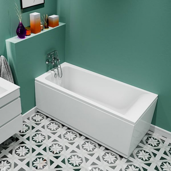 Акриловая ванна MIRSANT Алушта 160x70 Premium