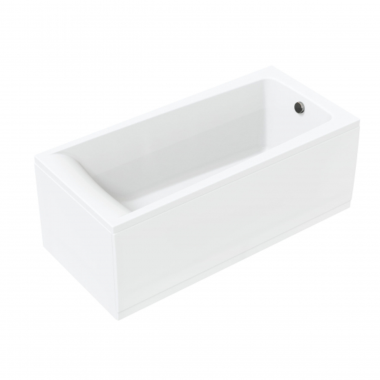 Акриловая ванна MIRSANT Алушта 165x70 Premium