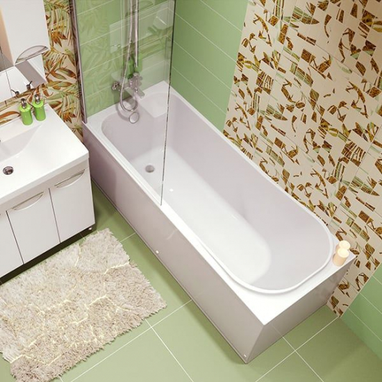 Акриловая ванна MIRSANT Гагра 170x70 Premium