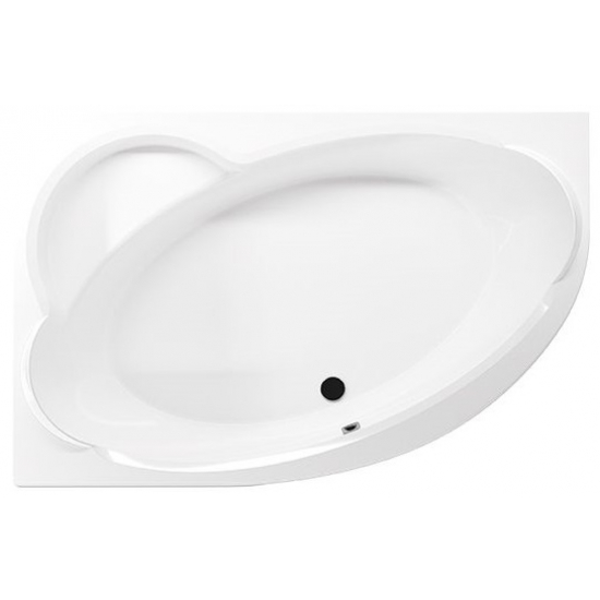 Акриловая ванна MIRSANT Массандра 170x110 Premium, левая