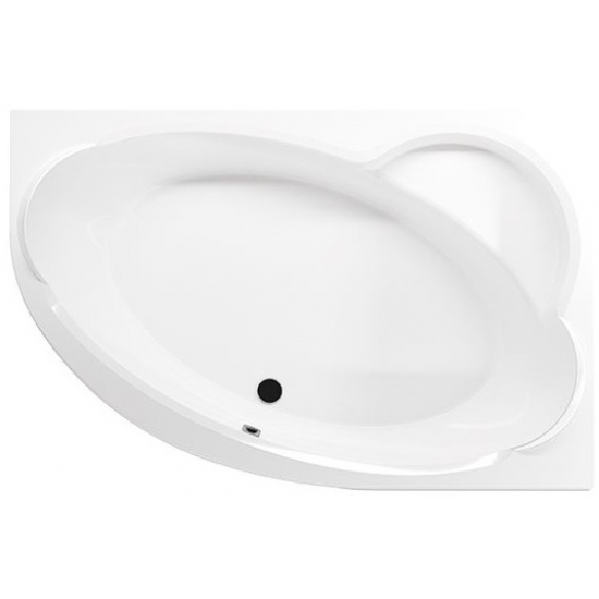 Акриловая ванна MIRSANT Массандра 170x110 Premium, правая