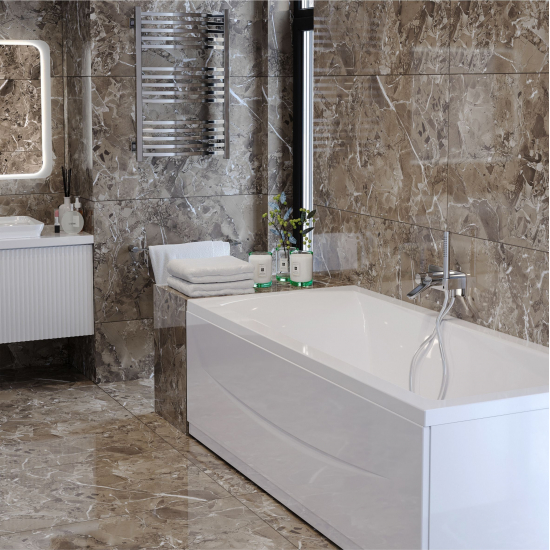 Акриловая ванна MIRSANT Ривьера 180x80 Premium