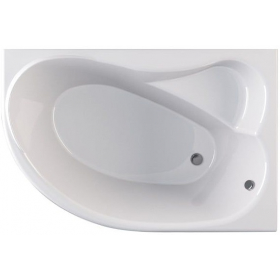 Акриловая ванна MIRSANT Ялта 140x90 Premium, правая