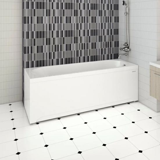 Акриловая ванна RADOMIR Vannesa Виктория 2-01-0-0-1-245Р 170x70 см, с каркасом