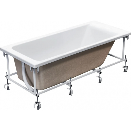 Акриловая ванна ROCA Easy 180x80 см, с каркасом
