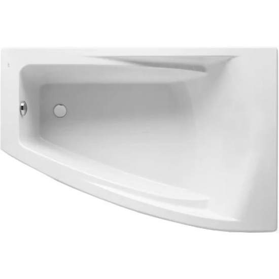 Акриловая ванна ROCA Hall Angular R 150x100 см, с каркасом