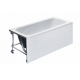 Акриловая ванна ROCA Line 150x70 см, с каркасом