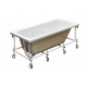 Акриловая ванна ROCA Line ZRU9302985 без опоры 160x70 см