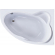 Акриловая ванна ROCA Luna R 170x115 см, угловая, асимметричная