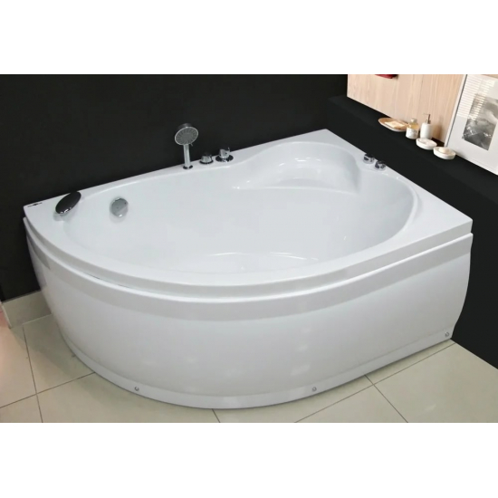 Акриловая ванна ROYAL BATH Alpine RB 819103 R 140x95 см, угловая, с каркасом, асимметричная
