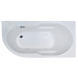 Акриловая ванна ROYAL BATH Azur RB 614200 R без опоры 140x80 см, угловая, асимметричная