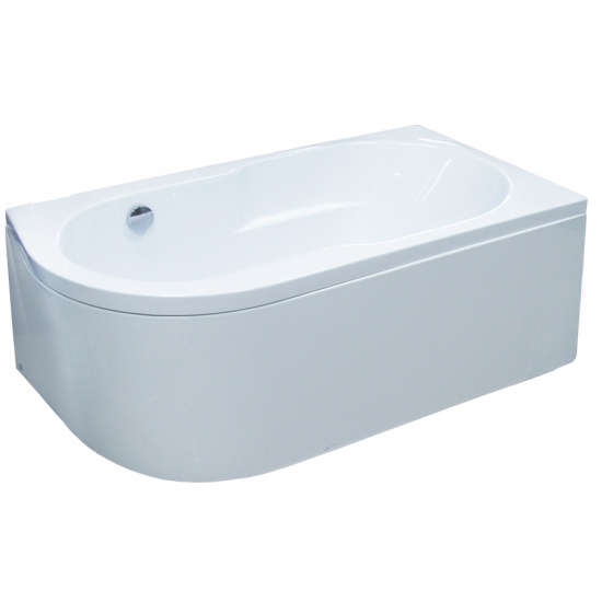 Акриловая ванна ROYAL BATH Azur RB 614200 R без опоры 140x80 см, угловая, асимметричная