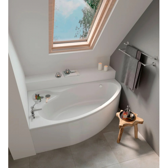 Акриловая ванна SANTEK Эдера 1WH111995 L без опоры 170x110 см, угловая, асимметричная