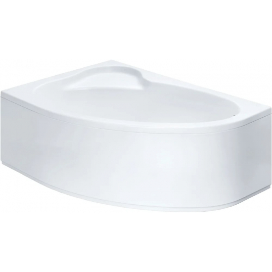 Акриловая ванна SANTEK Эдера L 170x110 см, угловая, с каркасом, асимметричная