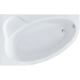 Акриловая ванна SANTEK Эдера L 170x110 см, угловая, с каркасом, асимметричная