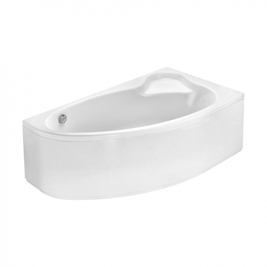 Акриловая ванна SANTEK Эдера R 170x110 см, угловая, с каркасом, асимметричная