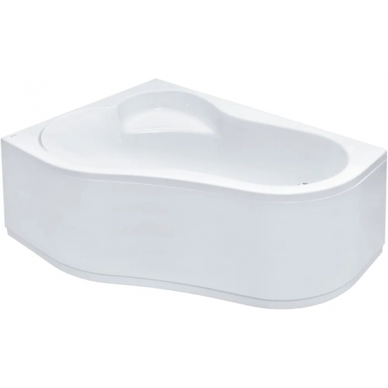 Акриловая ванна SANTEK Ибица L 150x100 см, угловая, с каркасом, асимметричная