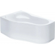 Акриловая ванна SANTEK Ибица XL 1.WH11.2.036 L без опоры 160x100 см, угловая, асимметричная