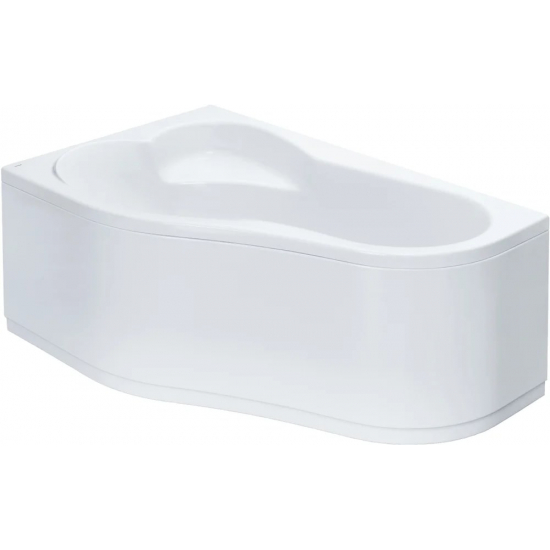 Акриловая ванна SANTEK Ибица XL L 160x100 см, угловая, с каркасом, асимметричная